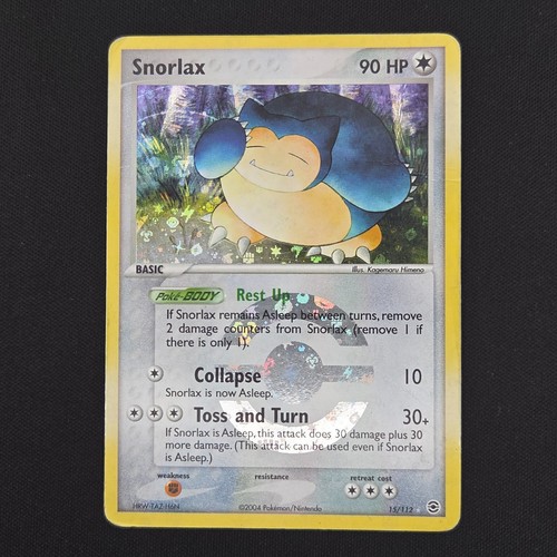 Pokemon tcg card snorlax - tcg,