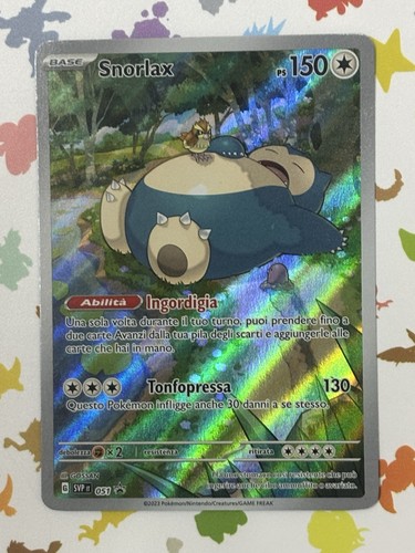 Pokemon 151 snorlax - 🇮🇹,