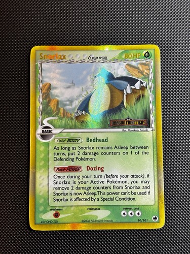 Snorlax 101 - (specie, 10/101