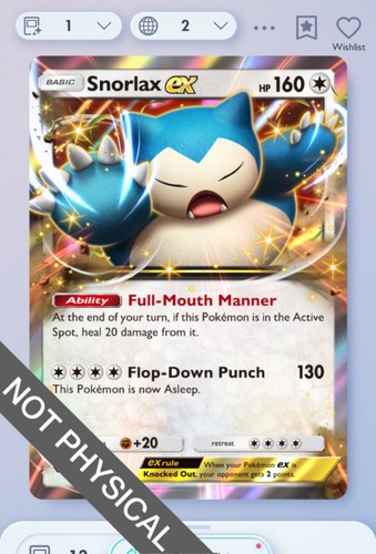 Pokemon tcg pocket - pokemon, snorlax