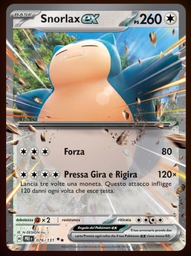 Snorlax 076 131 - snorlax, 076/131