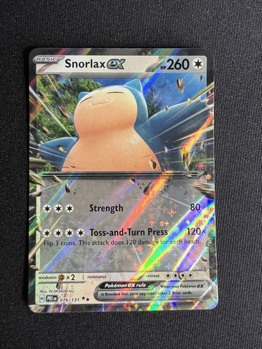 Snorlax 076 131 - ex, holo