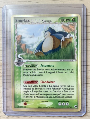 2007 pokémon snorlax ita - snorlax,