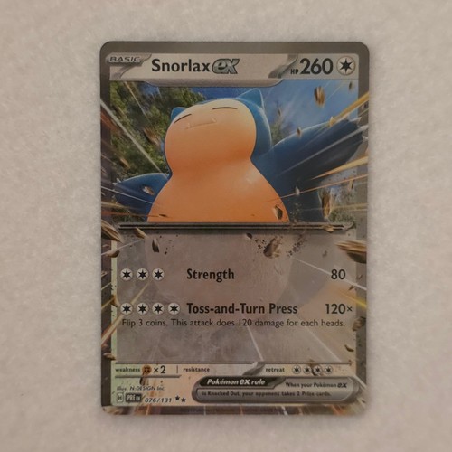 Snorlax holo double rare - ex,