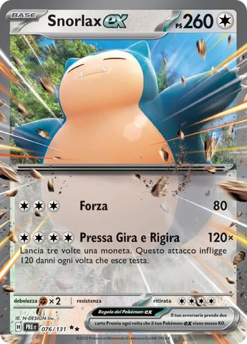 Snorlax 076 131 - snorlax,