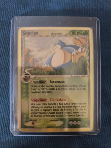 Snorlax reverse holo delta - reverse,