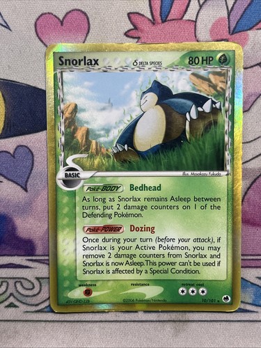 Snorlax 101 ex dragon - 10/101,