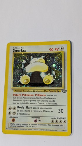 Pokémon tcg snorlax jungle - pokémon,