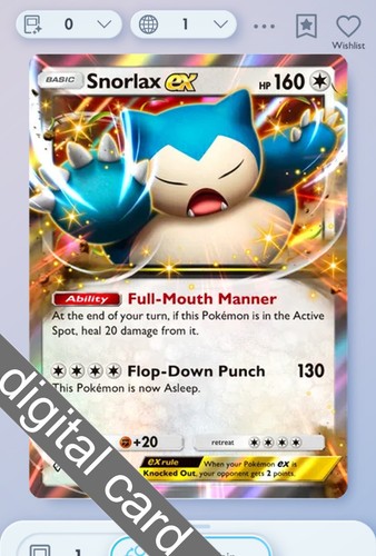 Pokemon tcg pocket snorlax - pocket,