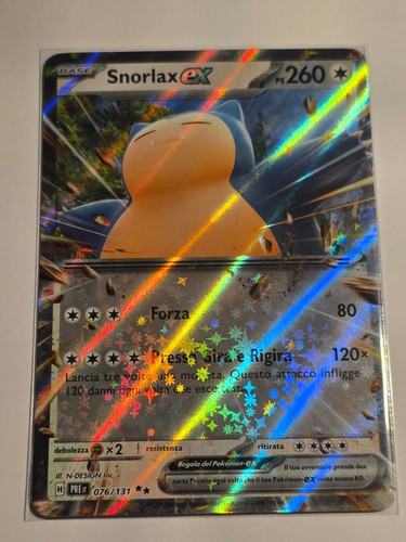 Snorlax pre - snorlax, ex