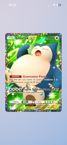 Snorlax ex - snorlax,