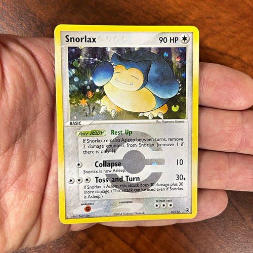 Pokemon tcg snorlax - tcg, ex