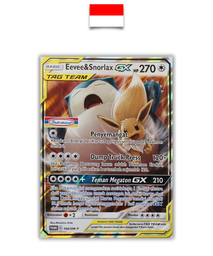 Eevee snorlax 166 p - eevee, 166/sm-p