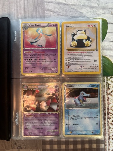 Lotto carte pokemon - carte, ita