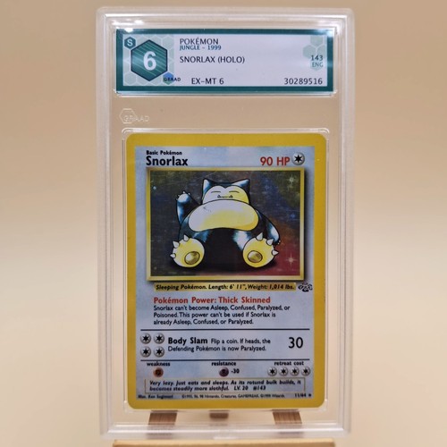 Pokémon snorlax holo - snorlax, 11/64