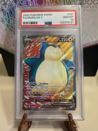 Pokemon snorlax full art - pokemon, v