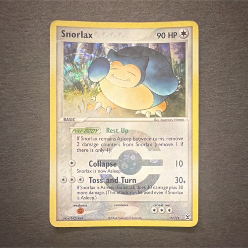 Pokemon cards snorlax 112 - cards:, 15/112