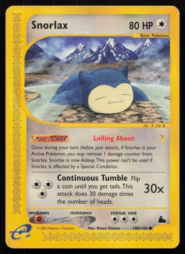 Pokemon tcg snorlax - pokemon,