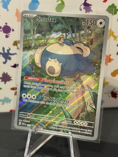 Snorlax 051 black star promo - snorlax,
