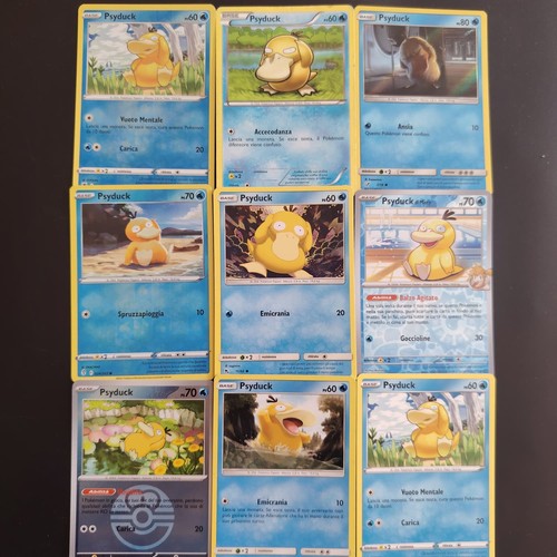 Pokemon lotto psyduck reverse - lotto,