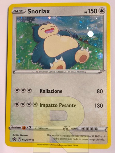 Snorlax promo swsh032 - snorlax, ®