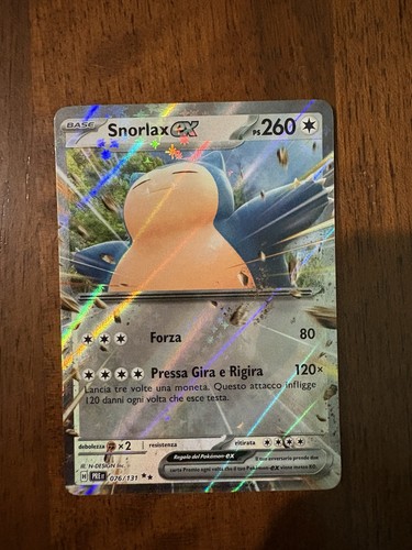 Snorlax 076 131 pre - ex,