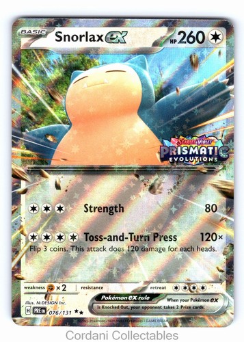 Snorlax 076 131 double - 076/131, rare
