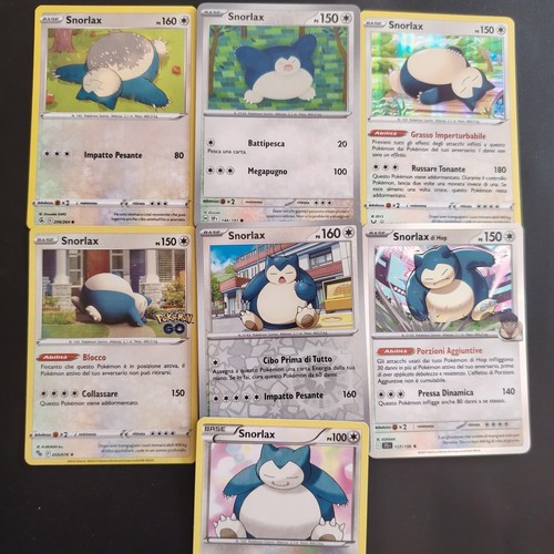Pokemon lotto snorlax - pokemon,