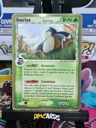 Pokemon snorlax 101 - snorlax, 10/101