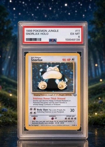 Pokemon jungle snorlax holo - snorlax,