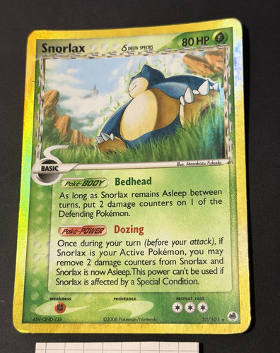 Pokémon tcg snorlax - tcg, 10/101