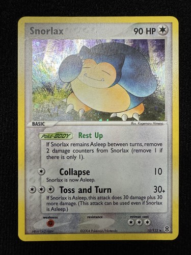 Snorlax 112 firered - ex, &