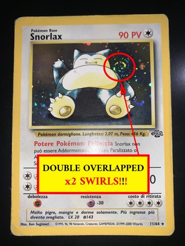 Snorlax holo x2 - +, double